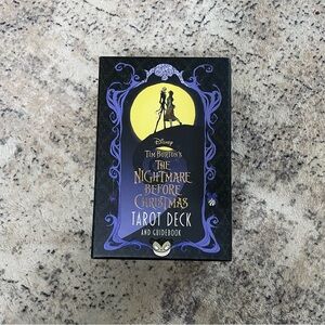 Disney The Nightmare Before Christmas Tarot Deck 78 Cards And Guidebook Complete